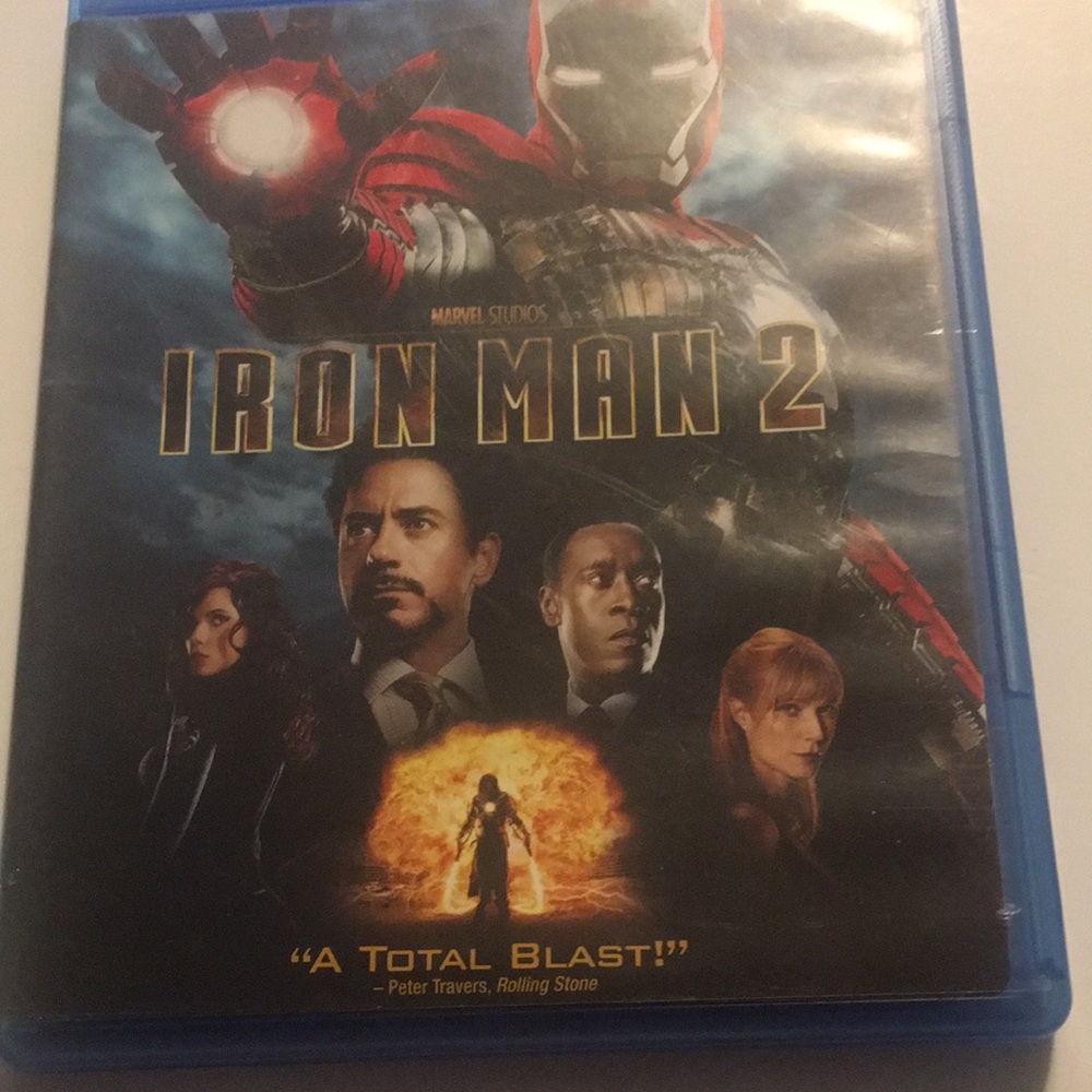 MARVEL STUDIOS IRON MAN 2 BLUE-RAY DVD